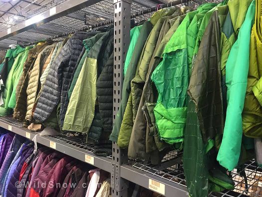 Old garments used for parts.