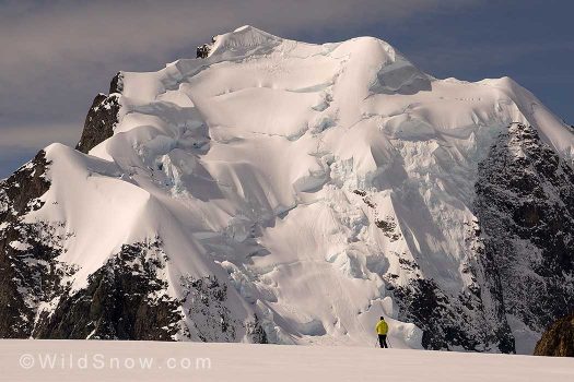 Thankful for a fully capable set-up for terrain like this. Monarch Icefield, BC.