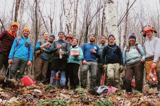 Granite Backcountry Alliance volunteers. Looks like they're ready and willing to re-create some of those classic ski trails! Granite Backcountry Alliance volunteers. Looks like they're ready and willing to re-create some of those classic ski trails!