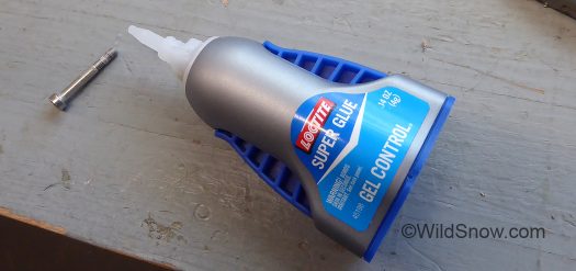 I experimented with a variety of thread lockers, including Loctite 271. The only one that worked was superglue. I experimented with a variety of thread lockers, including Loctite 271. The only one that worked was superglue.