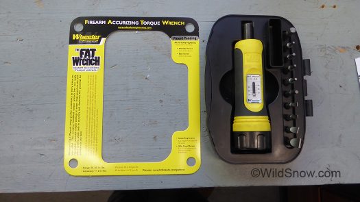 FAT torque wrench is marketing for firearm work, whatever your feelings about guns it's actually a decent tool with a variety of applications. FAT torque wrench is marketing for firearm work, whatever your feelings about guns it's actually a decent tool with a variety of applications.