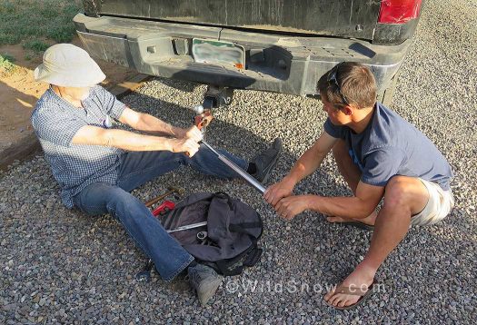 Due to the weight of the house and anticipated rough roads, we upgraded the draw bar to class 5. Due to the weight of the house and anticipated rough roads, we upgraded the draw bar to class 5.
