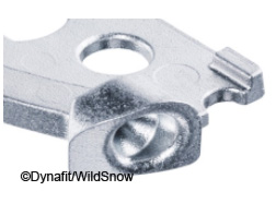 Early Dynafit tech insert (toe) remained virtually unchanged from 1990 to 2008, when the Quick Step In was introduced. Early Dynafit tech insert (toe) remained virtually unchanged from 1990 to 2008, when the Quick Step In was introduced.