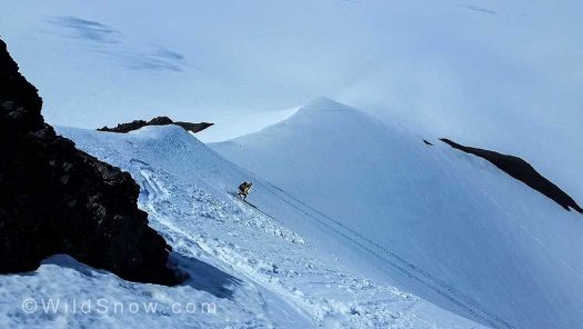 The nunataks up on the Harding were some of the most beautiful places I have ever skied. The turns were pretty good too! The nunataks up on the Harding were some of the most beautiful places I have ever skied. The turns were pretty good too!