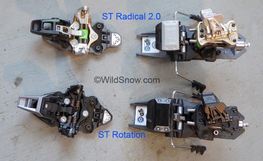 Dynafit Radical 2.0 and Rotation. We prefer the Rotation, but these are more similar than different. Dynafit Radical 2.0 and Rotation. We prefer the Rotation, but these are more similar than different.