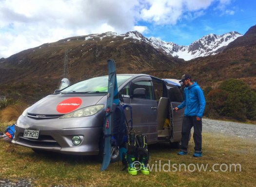 Our little Spaceship minivan camper that'll carry us around the windy roads of New Zealand. Our little Spaceship minivan camper that'll carry us around the windy roads of New Zealand.