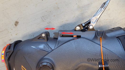 Side view of lean lock. Side view of lean lock.