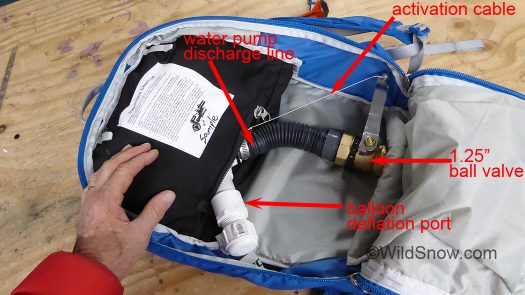 Heart of the matter is 1.25 inch ball valve attached to compressed air tank with 0.5 inch hose. Heart of the matter is 1.25 inch ball valve attached to compressed air tank with 0.5 inch hose.