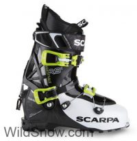 Maestrale RS, our tester boots last winter were pre-retail, we're not sure photos of them are accurate so we'll use this shot from SCARPA. Maestrale RS, our tester boots last winter were pre-retail, we're not sure photos of them are accurate so we'll use this shot from SCARPA.