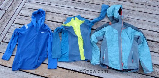 La Sportiva clothing layers 2017 2018 La Sportiva clothing layers 2017 2018