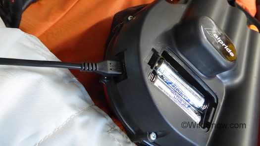 The capacitors can also be charged from standard USB. The capacitors can also be charged from standard USB.