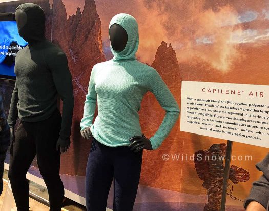 Patagonia's new base layer made with Capilene Air.