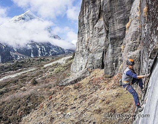 Japhy repeating Zach’s route, “Send it Caleb” in honor of Caleb Ladue. The views were above average! Japhy repeating Zach’s route, “Send it Caleb” in honor of Caleb Ladue. The views were above average!