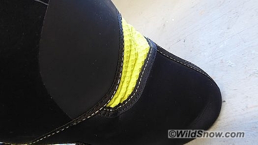 Any boot worth walking in should have a flex bellows in the liner. Any boot worth walking in should have a flex bellows in the liner.