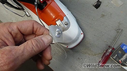 Tape backing for T-nuts. Tape backing for T-nuts.