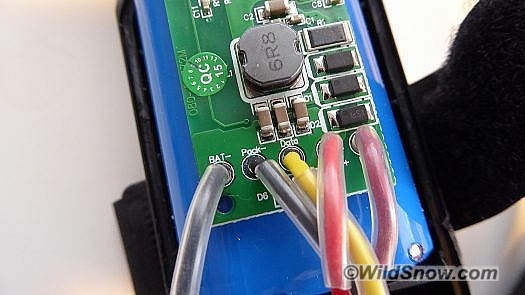 Wire connections are obvious as well. Wire connections are obvious as well.