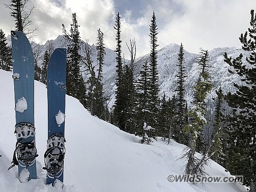 Gentemstick Stingray Splitboard on a tour in the North Cascades this winter.