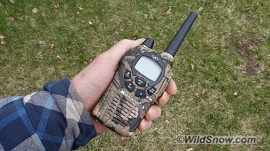 Midland X-tra Talk GTX series, good example of FRS/GMRS blister pack radios.