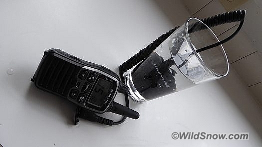 Torture test shoulder mic. Torture test shoulder mic.