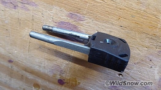 Women spring has cutaway to reduce tension. Women spring has cutaway to reduce tension.