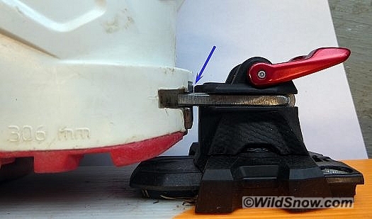 New Marker Alpinist set with kiss gap. New Marker Alpinist set with kiss gap.