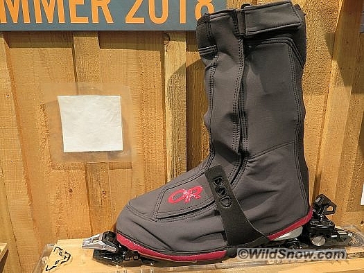 Outdoor Research X-Gaiter, a solution for popsicle toes.