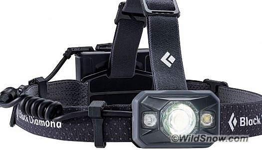 Black Diamond Icon, the headbands are easily deleted for helmet mounting. Black Diamond Icon, the headbands are easily deleted for helmet mounting.