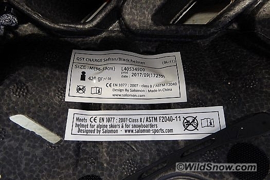 Just a snowsports cert. Just a snowsports cert.