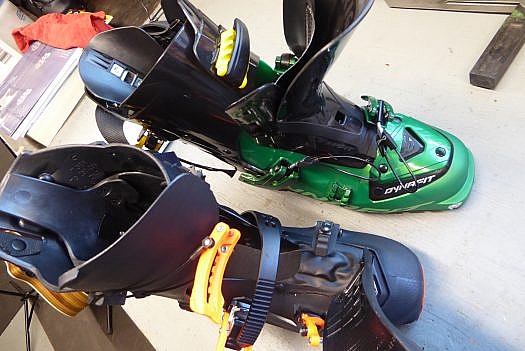 Both boots are not exactly pleasant to put on and take off. Both boots are not exactly pleasant to put on and take off.