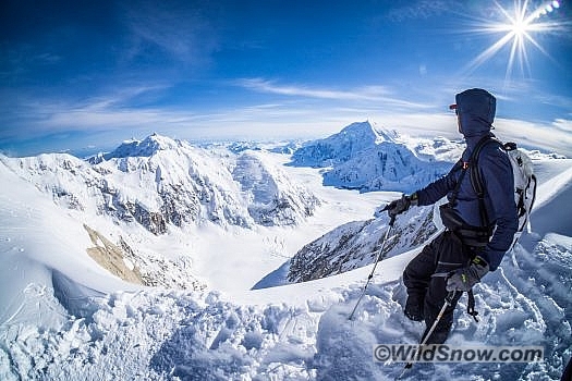 View from the "edge of the world," a short walk from 14 Camp.