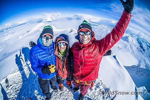 Summit glory for the Baker Ice Worms.