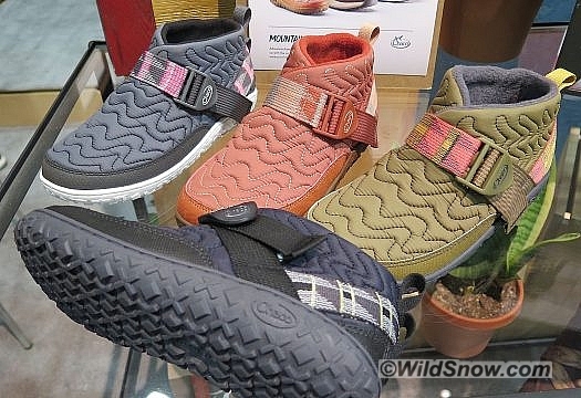 Perhaps the perfect hut and winter travel shoe? Ramble by Chacos Perhaps the perfect hut and winter travel shoe? Ramble by Chacos