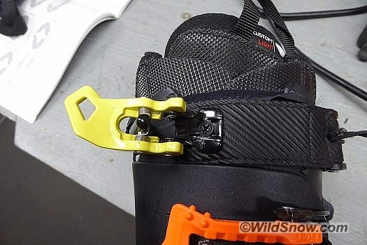 Buckle attached to OEM strap.