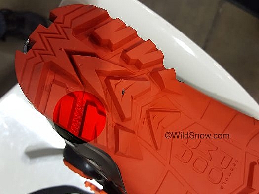 My understanding is that most boots that conform to DIN/ISO 9523 announce the fact with an insignia somewhere on the boot, usually the sole. My understanding is that most boots that conform to DIN/ISO 9523 announce the fact with an insignia somewhere on the boot, usually the sole.
