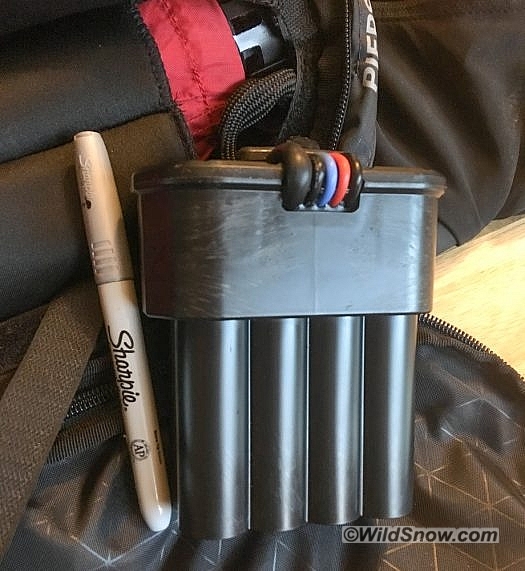 The battery appears to be unchanged from Jetforce V1. That’s probably due to the strict CE requirements. We would still like to see a smaller battery that would work for nearly all ski touring, just not Antarctica in winter. Perhaps new Li battery tech on the horizon will shut us up. The battery appears to be unchanged from Jetforce V1. That’s probably due to the strict CE requirements. We would still like to see a smaller battery that would work for nearly all ski touring, just not Antarctica in winter. Perhaps new Li battery tech on the horizon will shut us up.