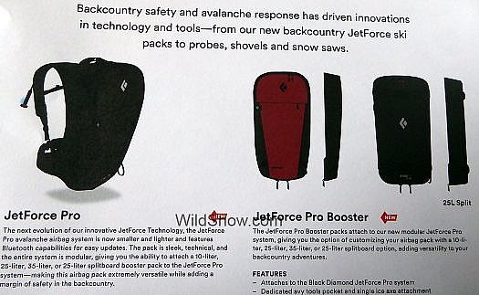 JetForce Pro with Booster options.