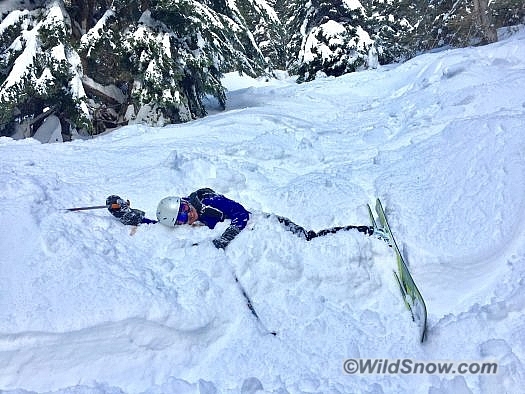 Is it possible there there is too much powder in British Columbia? Photo by Taylor Bracher