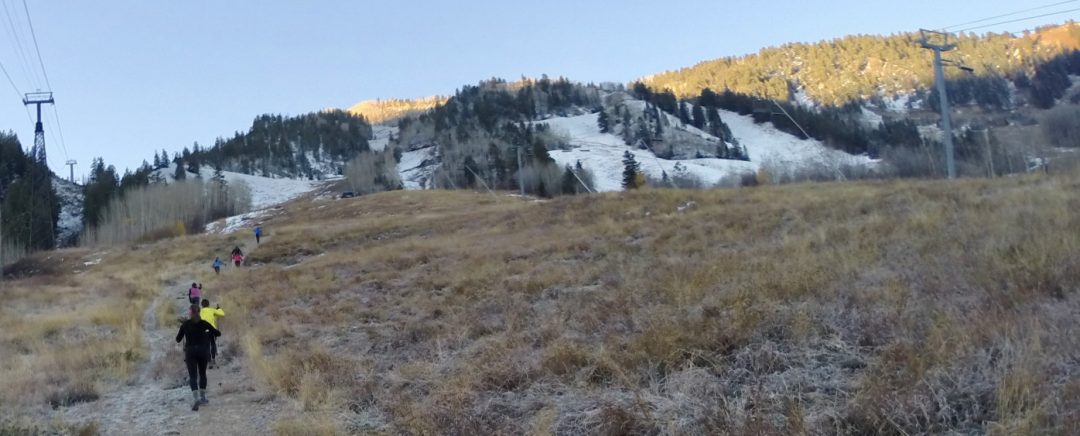 The more the merrier when doing that uphill snow dance.