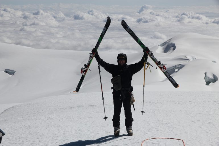 There is no better feeling than reaching the top with “gas in the tank” to ski back down.