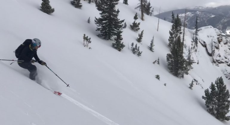 Fun and floaty in powder but able and smooth in crud, the Cassiar 95 Tour1 could be the ski for the woman who wants it all.