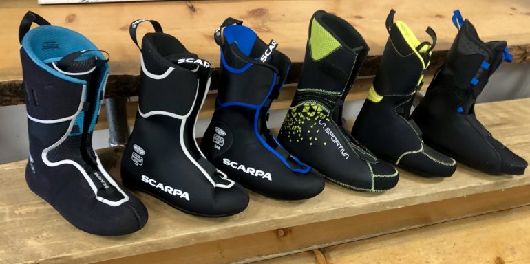New high end ski touring modable liners. Intuition still leads the pack but many other companies are making great products.