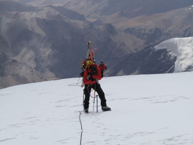 The fatigue from a long, high climb can completely deplete you without resistance training.