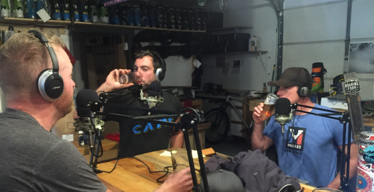From this podcasting photo it might seem like the information is going right in one ear and then out the other. But dont worry, this season is going to be different!