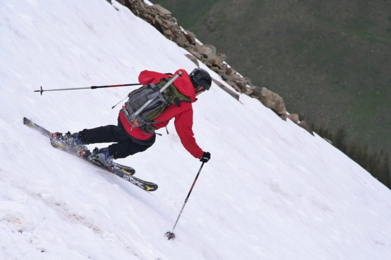 Chairlift assisted skiing provides opportunity to develop both technique and power, crucial elements of successful ski mountaineering missions.