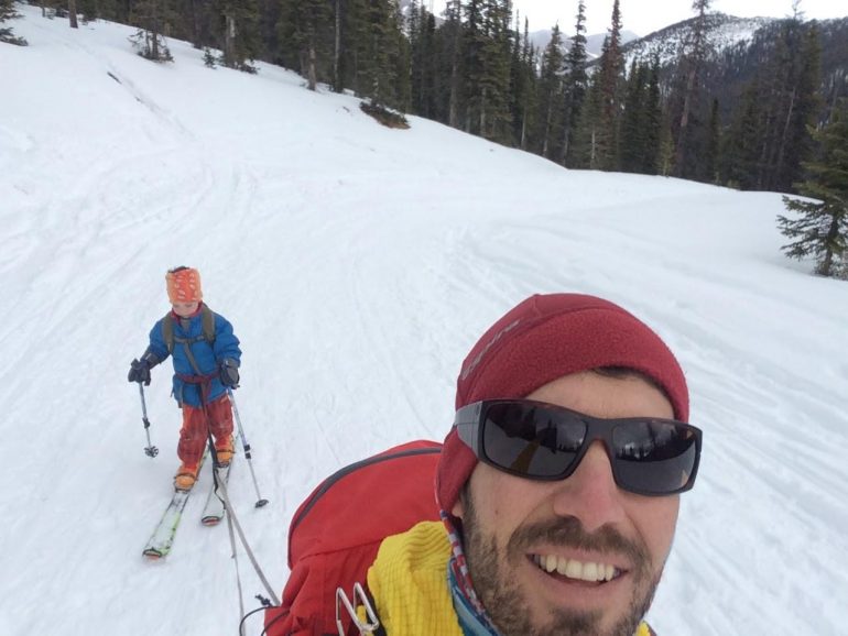 Good resistance training on Old Monarch Pass with the “Gon-dad-ola”