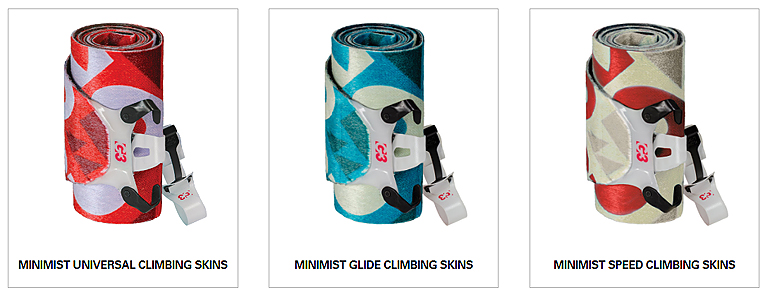 Three models Minimist, for nearly any style.