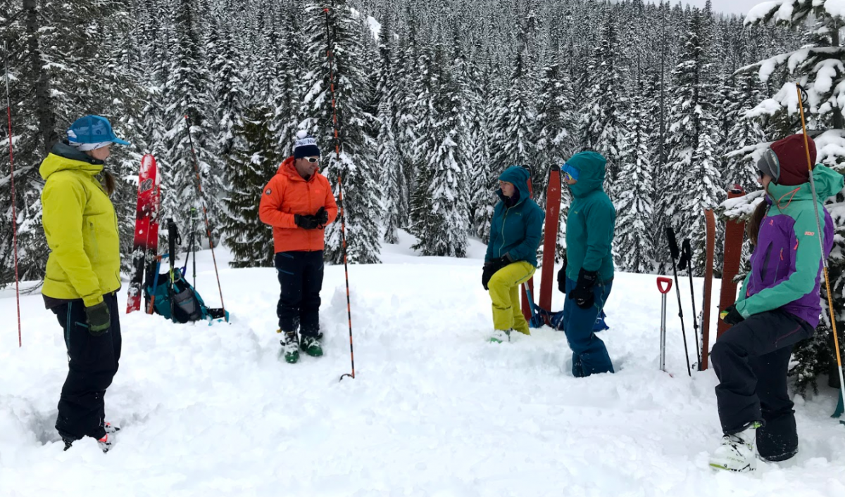 AIARE Level 2 course at Stevens Pass back in March 2018