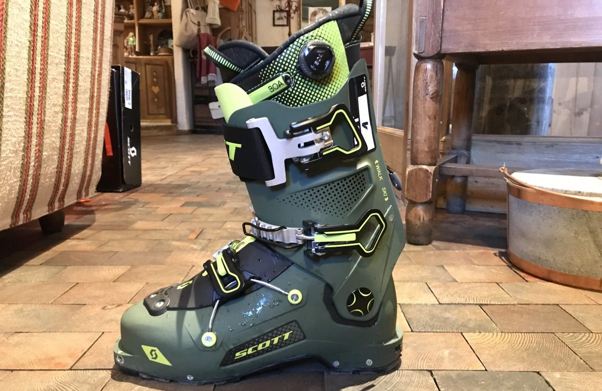 The SCOTT Freeguide Carbon touring boot: the product of 1.5 years of development, 12 prototypes and more than 150,000 meters of ascent and descent.
