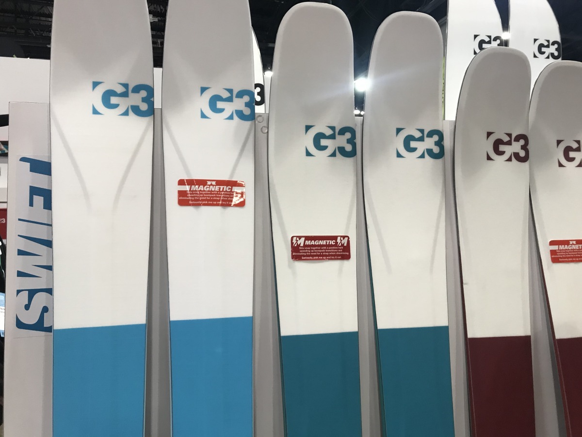 The new G3 Swift series answers the call for skis suited to lighter skiers, regardless of gender. The colors are nice too.
