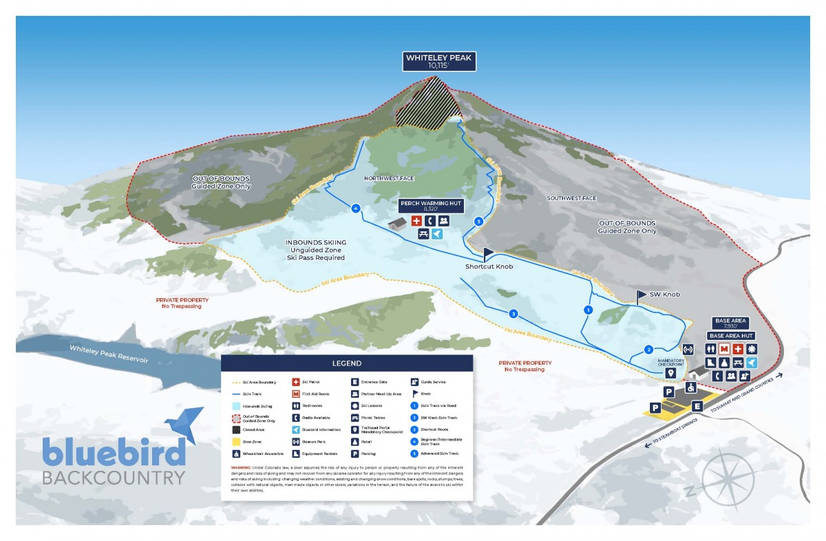The proposed ski area, as outlined in the podcast. Image: Bluebird Backcountry